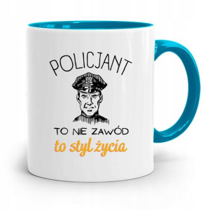 Kubek Błękitny Dla Policjanta To Styl Życia