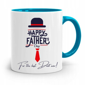 Kubek Błękitny Dla Taty Ojca Happy Father's Day