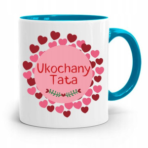 Kubek Błękitny Dla Taty Ojca Ukochany Tata