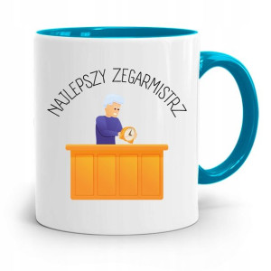 Kubek Błękitny Dla Zegarmistrza Najlepszy Prezent