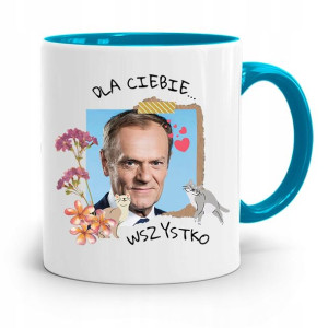 Kubek Błękitny Donald Tusk Po Platforma Prezent