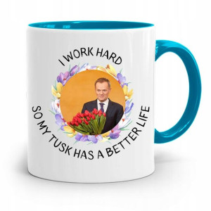 Kubek Błękitny Donald Tusk Po Platforma Prezent
