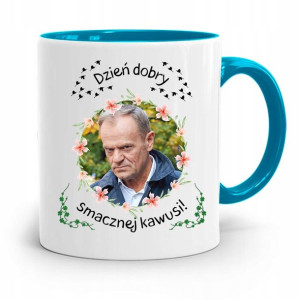 Kubek Błękitny Donald Tusk Po Platforma Prezent