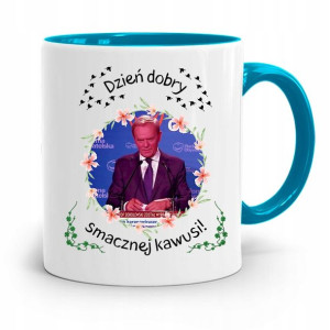 Kubek Błękitny Donald Tusk Po Platforma Prezent