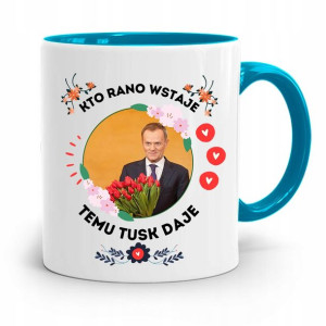 Kubek Błękitny Donald Tusk Po Platforma Prezent