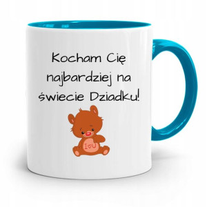 Kubek Błękitny Dzień Dziadka Kocham Cię Dziadku