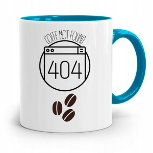 Kubek Błękitny Informatyka Coffe Not Found Error