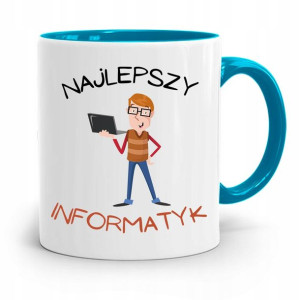 Kubek Błękitny Informatyka Najlepszy Informatyk
