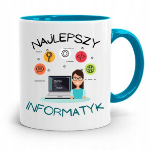 Kubek Błękitny Informatyka Najlepszy Informatyk