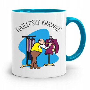 Kubek Błękitny Krawcowej Krawca Najlepszy Krawiec