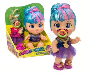 BABY COOL Lalka ROXIE ROCKER Bobas 30cm MAGIC BOX