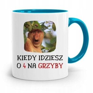 Kubek Błękitny Nosacz Janusz O 4 Na Grzyby