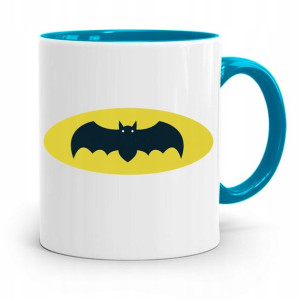 Kubek Błękitny Prezent Dzień Dziecka Syna Batman