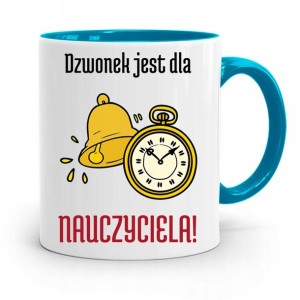 Kubek Błękitny Prezent Na Dzień Nauczyciela