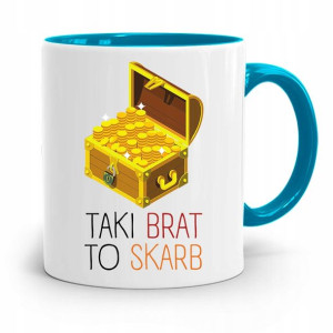Kubek Błękitny Prezent Taki Brat To Skarb
