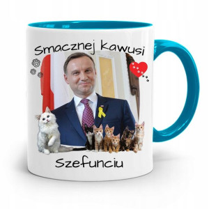Kubek Błękitny Prezydenta Andrzej Duda Dla Ciebie