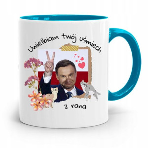 Kubek Błękitny Prezydenta Andrzej Duda Dla Ciebie