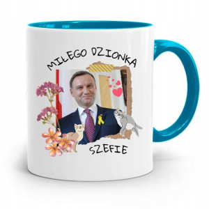 Kubek Błękitny Prezydenta Andrzej Duda Dla Ciebie