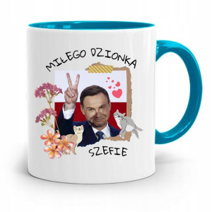 Kubek Błękitny Prezydenta Andrzej Duda Dla Ciebie