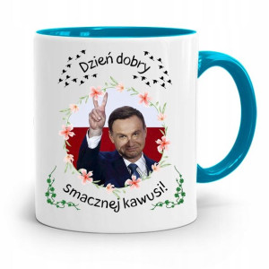 Kubek Błękitny Prezydenta Andrzej Duda Dla Ciebie