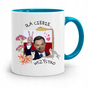 Kubek Błękitny Prezydenta Andrzej Duda Dla Ciebie