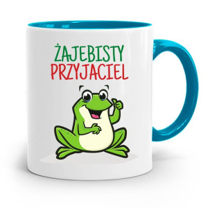 Kubek Błękitny Przyjaciela Żajebisty Pryjaciel