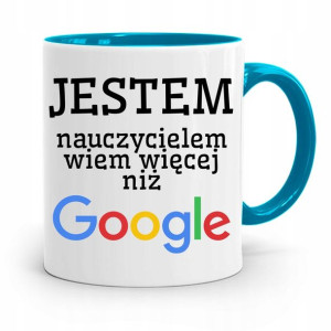 Kubek Błękitny Rezent Na Dzień Nauczyciela