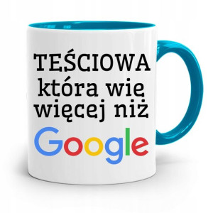 Kubek Błękitny Teściowej Teściowa Która Wie Więcej