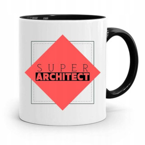 Kubek Czarny Dla Architekta Super Architect