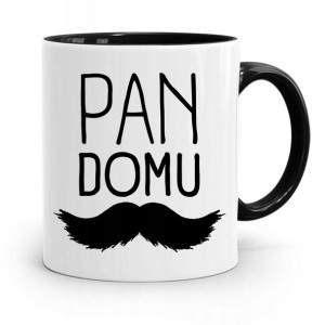 Kubek Czarny Dla Chłopaka Pan Domu