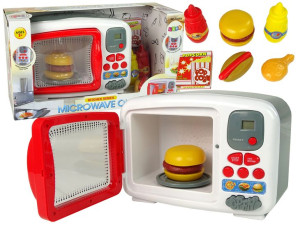 Kuchenka Mikrofalowa Mikrofalówka Hamburger Hot Dog Akcesoria