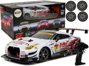Auto Wyścigowe Drift Zdalnie Sterowane Białe Nissan GT-R Nismo