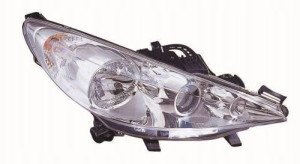 Depo Reflektor Lampa Pr Peugeot 207 Wa Wc Wd