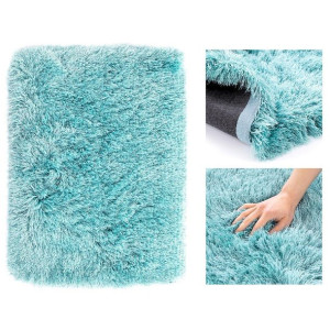 AmeliaHome Dywan Shaggy FLORO NIEBIESKI 160x230