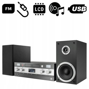 Wieża Stereo Radio Dab+ Fm Usb Cd Mp3 Miniwieża