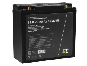 Akumulator Litowo-żelazowo-fosforanowy Lifepo4 Green Cell 12v 20ah Cav07