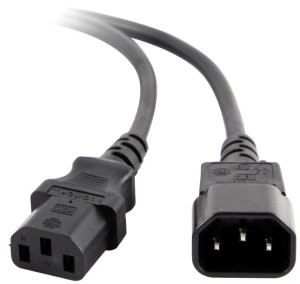 Przedłużacz Kabla Zasilającego Vde Iec 320 C13 -> C14 5m Lanberg