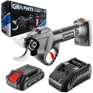 Akumulatorowy Sekator Ogrodowy 18v + 2ah Graphite