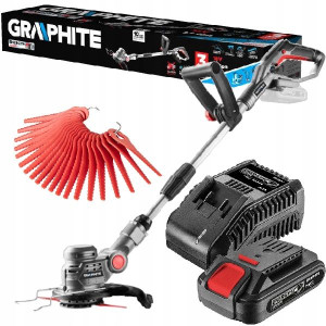 Podkaszarka Akumulatorowa 18v + Aku 2ah Graphite