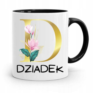 Kubek Czarny Dla Dziadka Dziadziusia Dziadzi