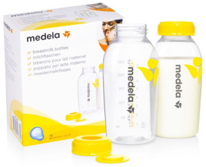 MEDELA x2 Butelka pojemnik na pokarm mleka 250 ml