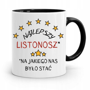 Kubek Czarny Dla Listonosza Najlepszy Listonosz