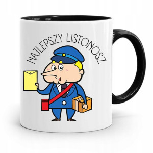 Kubek Czarny Dla Listonosza Najlepszy Listonosz