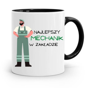 Kubek Czarny Dla Mechanika Najlepszy Mechanik