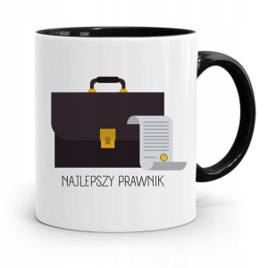 Kubek Czarny Dla Prawnika Mecenasa Pan Mecenas