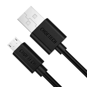 Kabel USB do Micro USB Choetech AB003 1.2m (czarny)