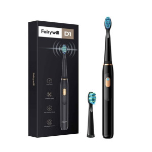 Szczoteczka soniczna do zębów FairyWill FW-551 (Czarna)