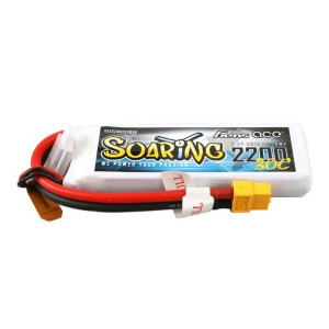 Akumulator Gens Ace Soaring 2200mAh 7.4V 30C 2S1P XT60