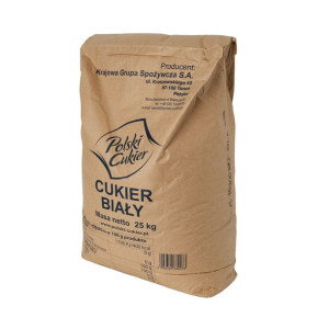 Cukier biały kryształ 25kg