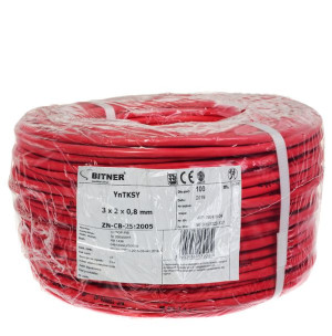 Przewód YnTKSY 3x2x0.8mm